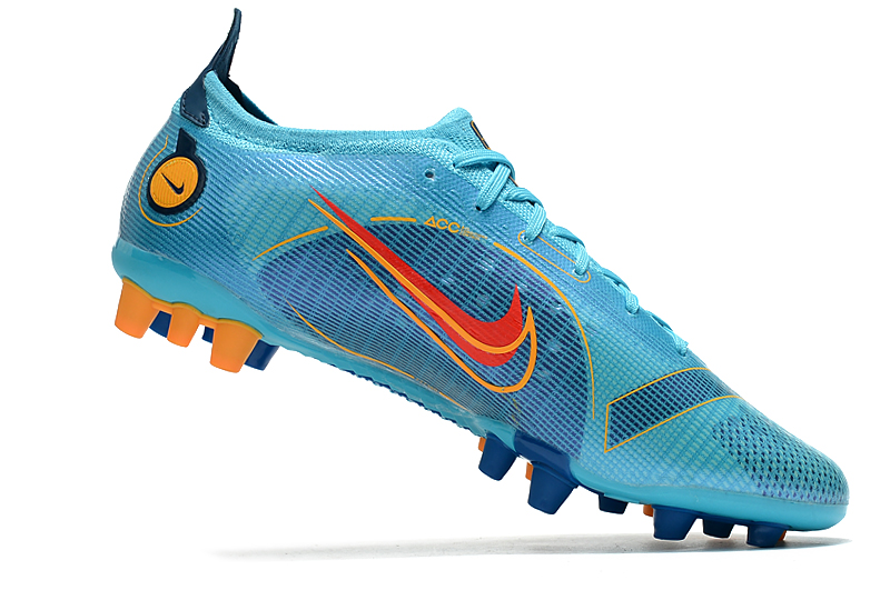 Chuteira Campo NIKE Mercurial Vapor 14 AG Elite Blue Print