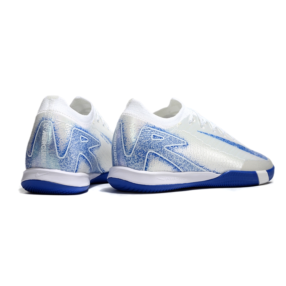 Chuteira Futsal Nike Air Zoom Mercurial Vapor 16 Pro Blue Print Full