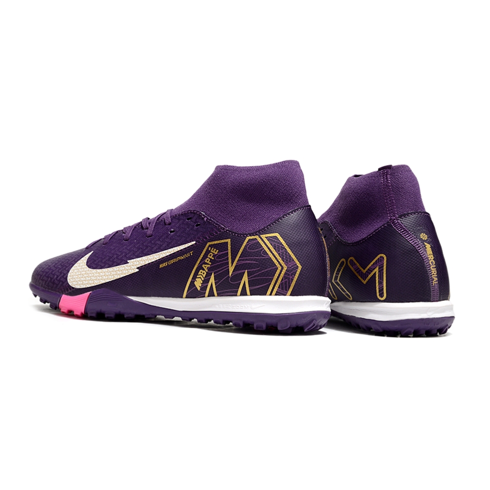 Chuteira Society Nike Air Zoom Mercurial Superfly 10 Academy Mbappe
