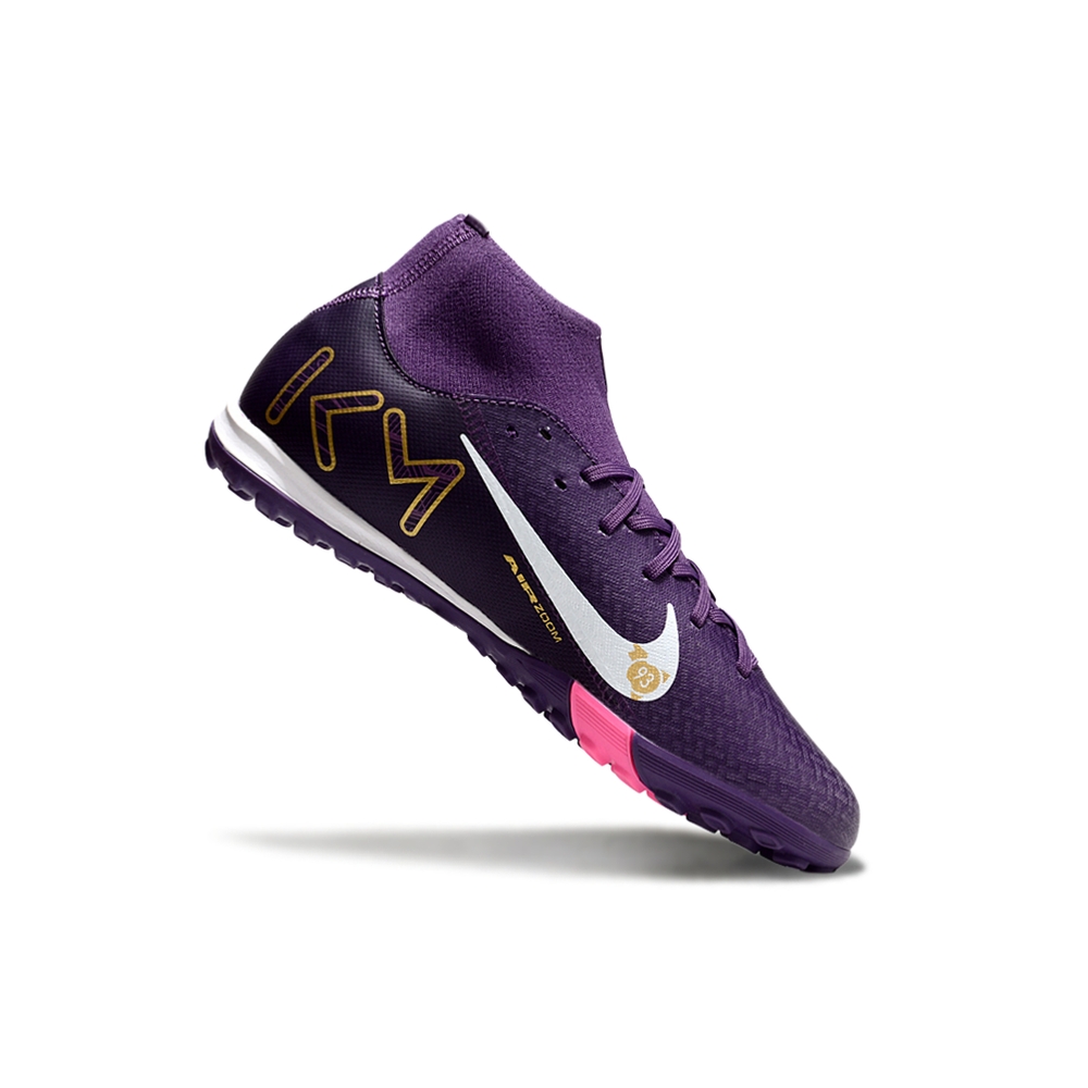 Chuteira Society Nike Air Zoom Mercurial Superfly 10 Academy Mbappe