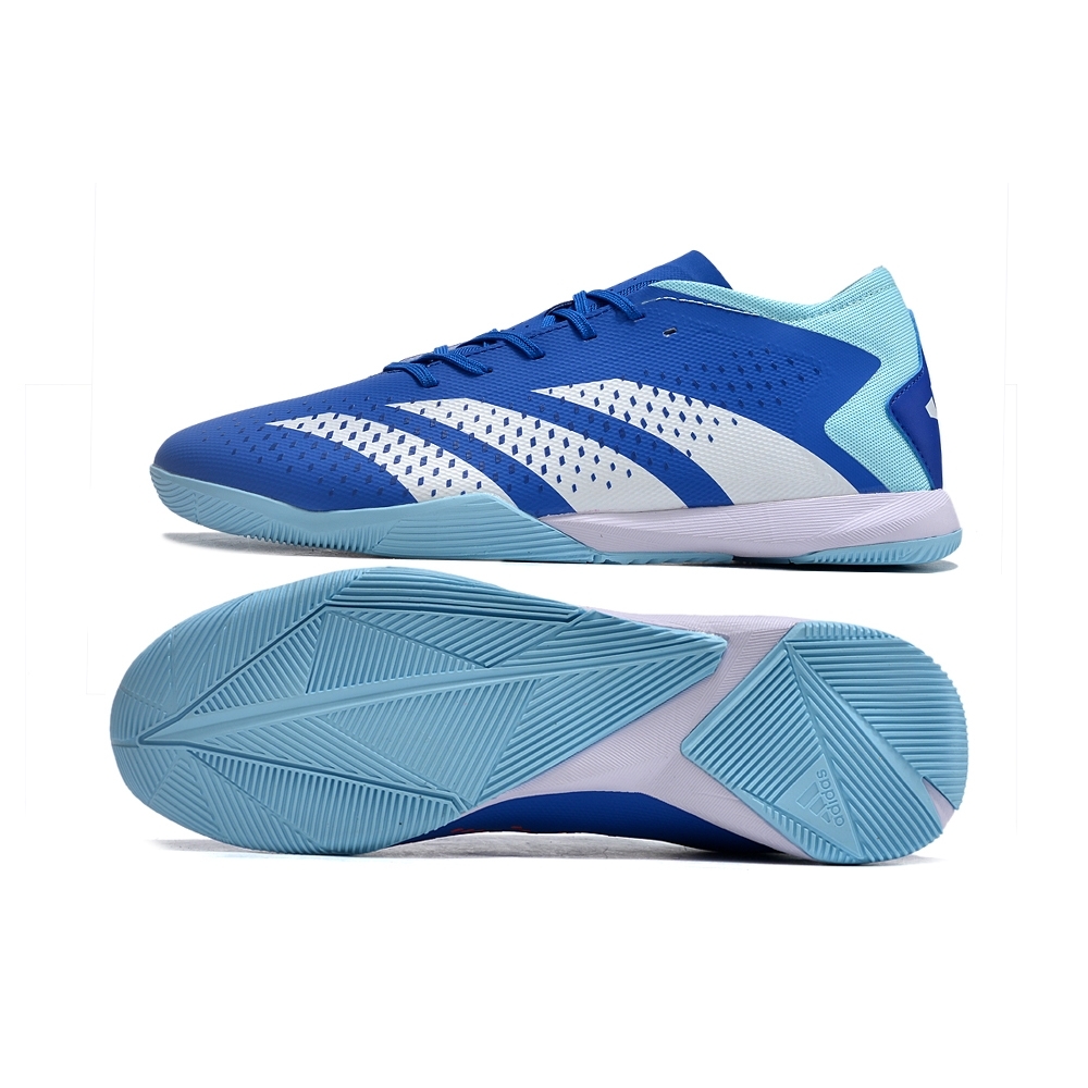 Chuteira Futsal ADIDAS Predator Accuracy.3 Low Marine Blue