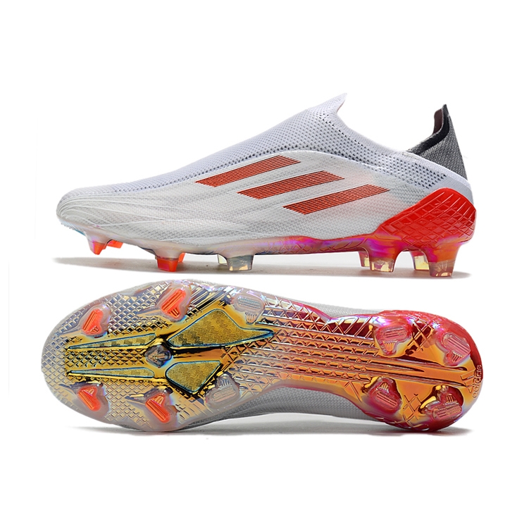 Chuteira Campo ADIDAS X Speedflow+ FG White Spark