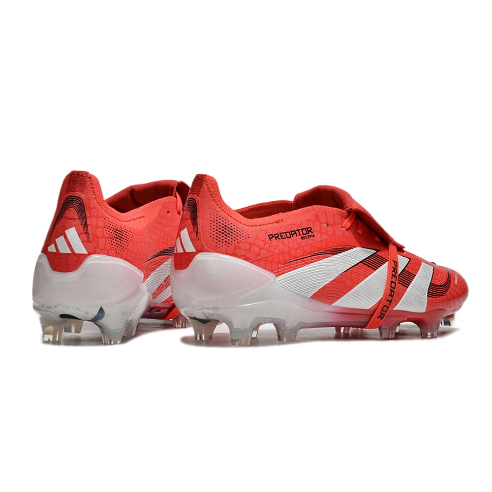 Chuteira Campo ADIDAS Predator Elite Tongue 25 FG Pure Victory