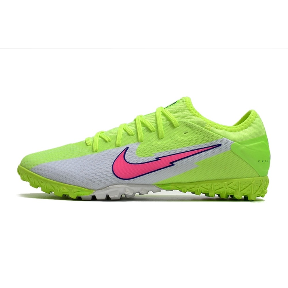 Chuteira Nike Mercurial Vapor 13 Pro Society Verde/Branco/Rosa