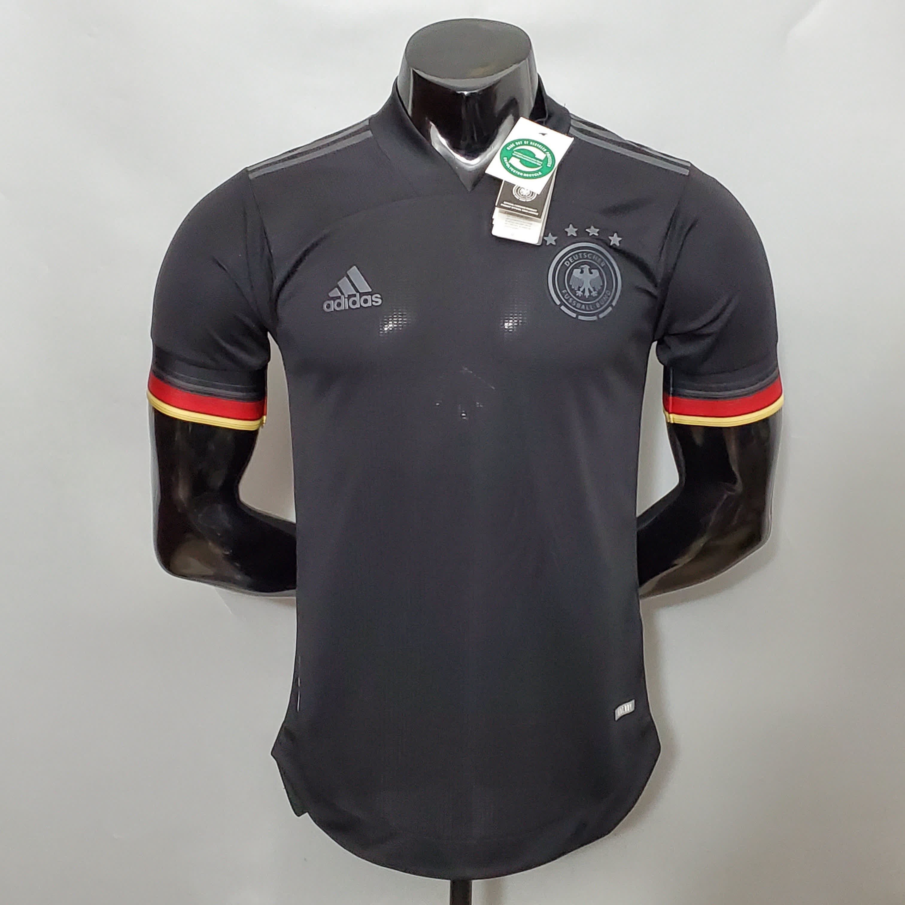 Camisa Alemanha II 2021 Jogador Adidas Masculino Preto