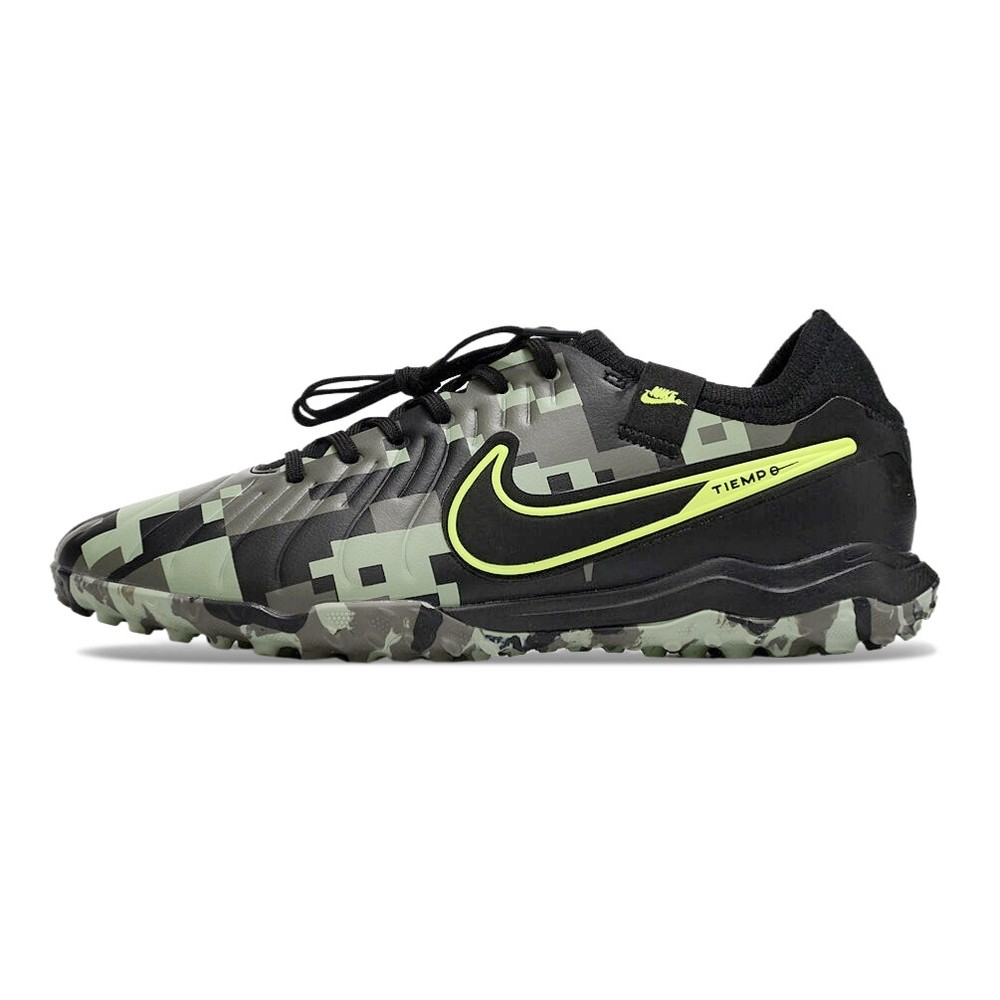 Chuteira NIKE Tiempo Legend 10 Pro Society Preto/Verde