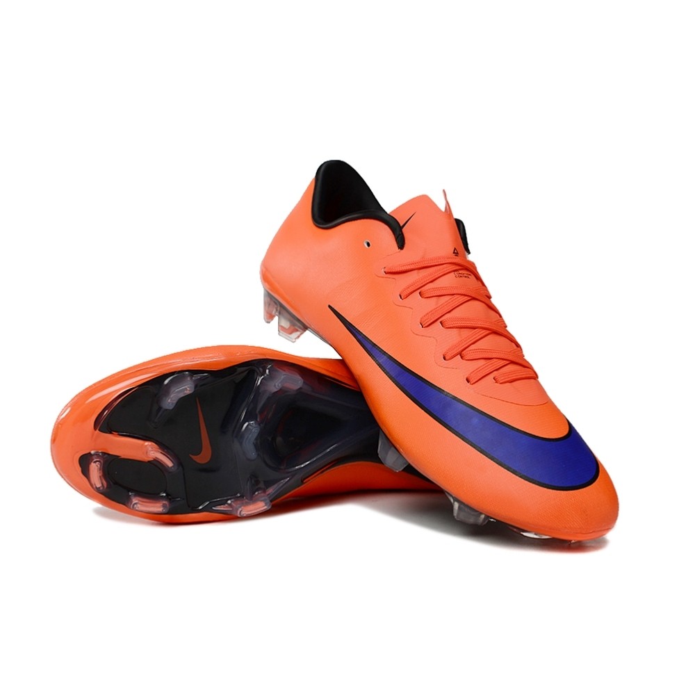 Chuteira de Campo NIKE Mercurial Vapor X FG Vermelho/Roxo