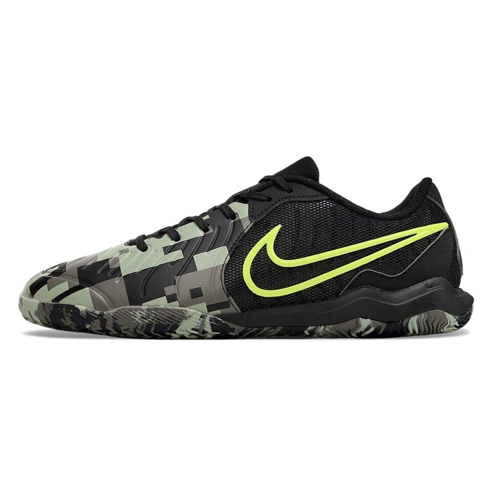 Chuteira NIKE Tiempo Legend 10 Academy Futsal Preto/Verde