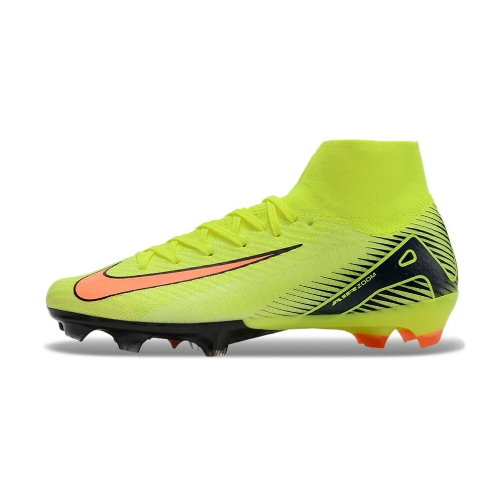 Chuteira de Campo NIKE Air Zoom Superfly 10 Elite FG Amarelo/Laranja