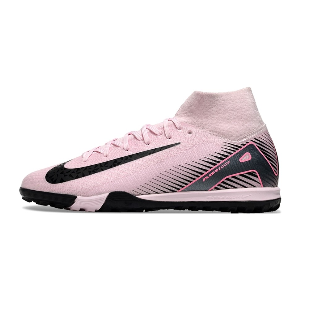 Chuteira Nike Air Zoom Mercurial Superfly 10 Elite Society Rosa/Preto