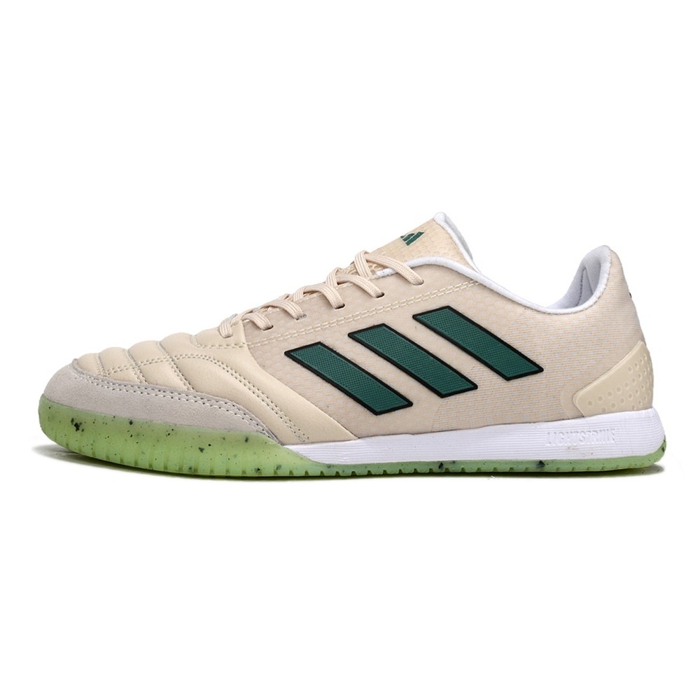 Chuteira ADIDAS Top Sala Competition Futsal Bege/Verde