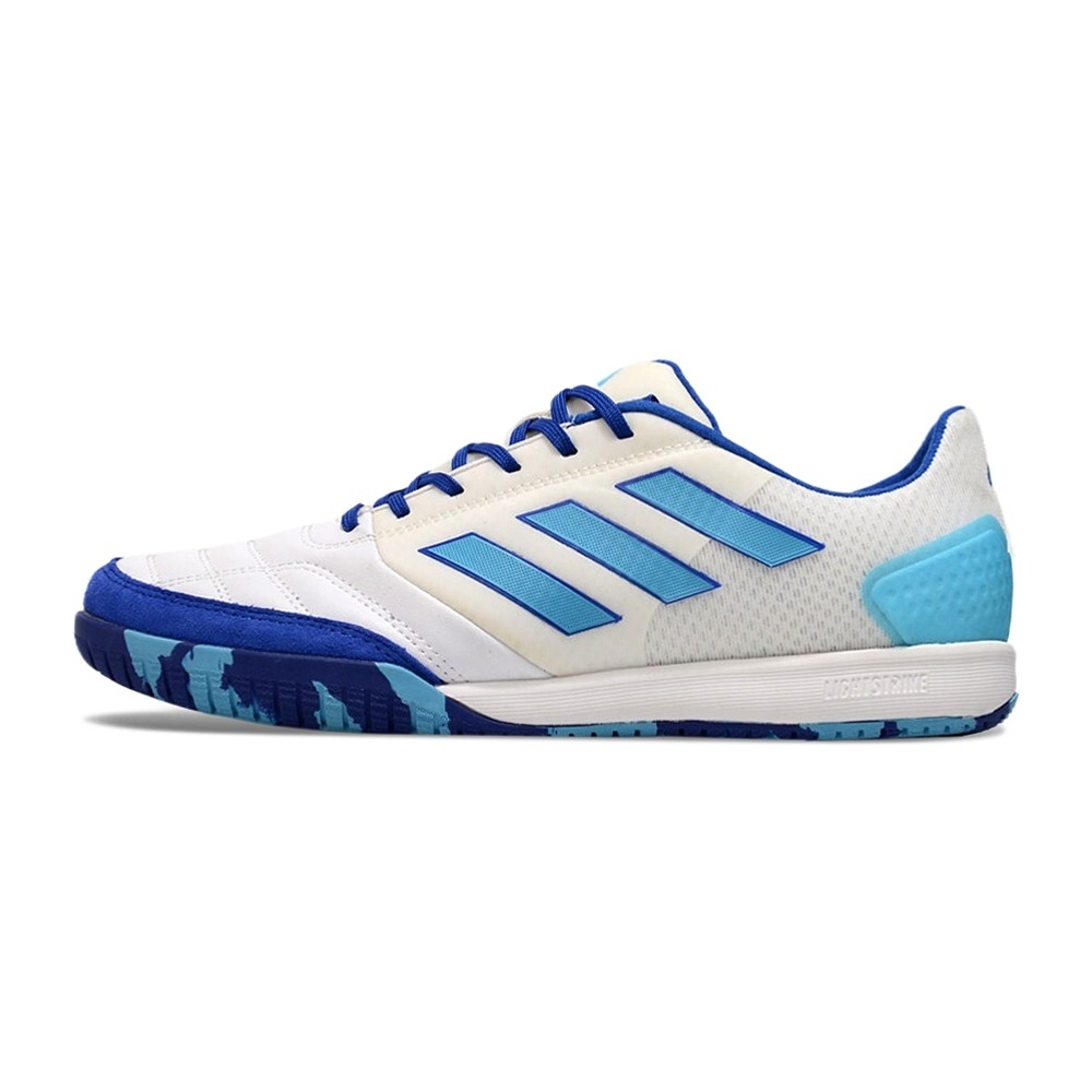 Chuteira ADIDAS Top Sala Competition Futsal Branco/Azul