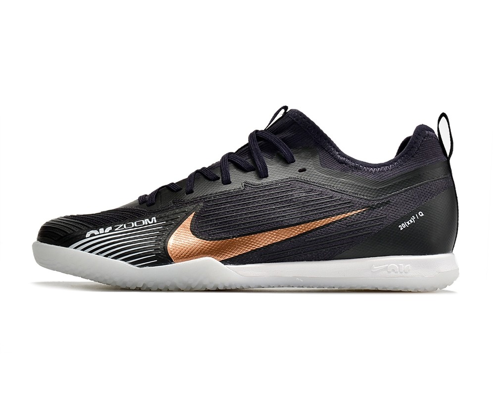 Chuteira Nike Air Zoom Mercurial Vapor 15 Pro Futsal Preto/Dourado