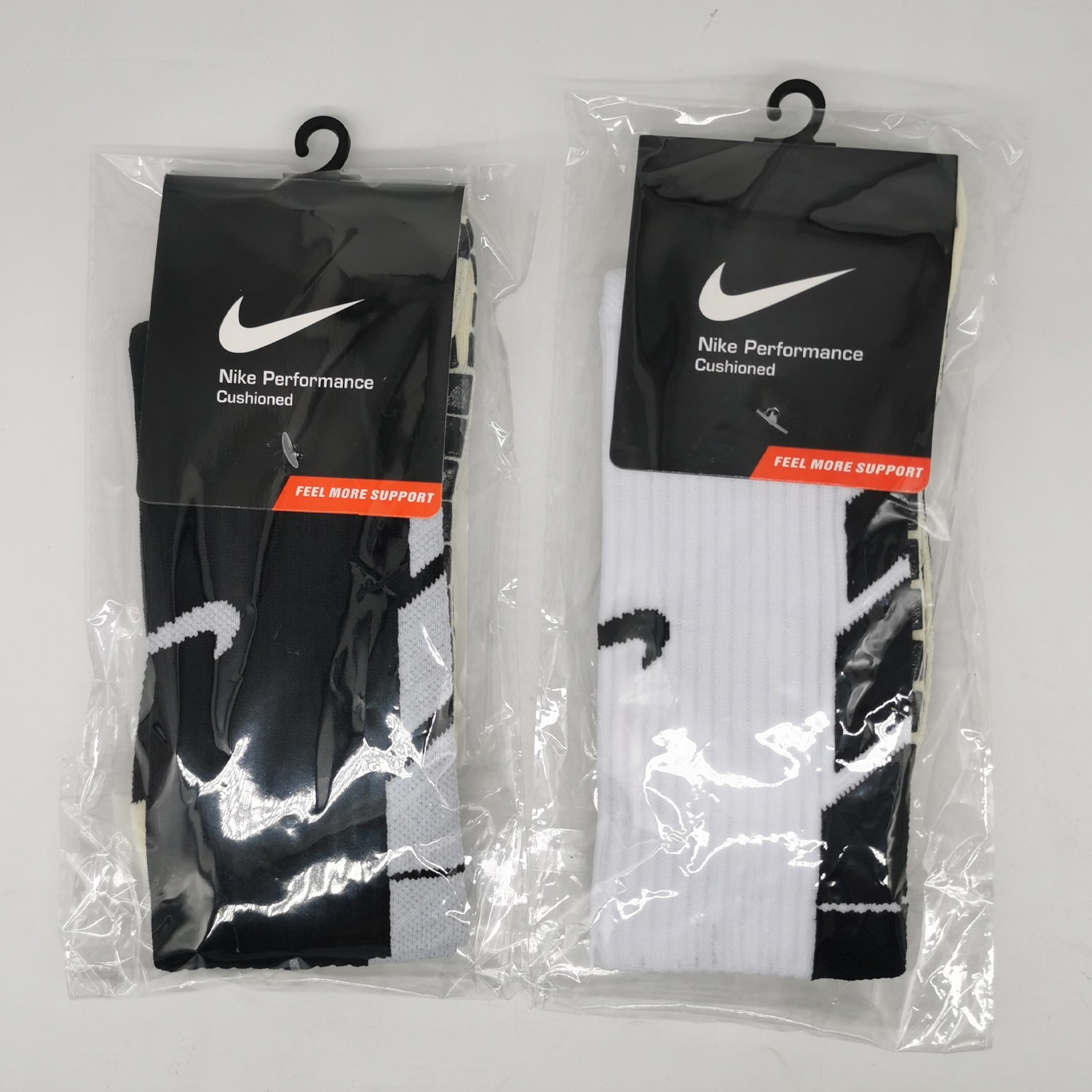 Meias Nike Antiderrapante Branco Preto