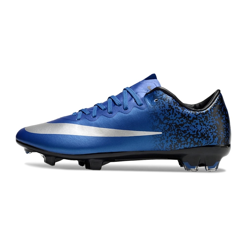 Chuteira de Campo NIKE Mercurial Vapor X FG CR7 Azul/Preto