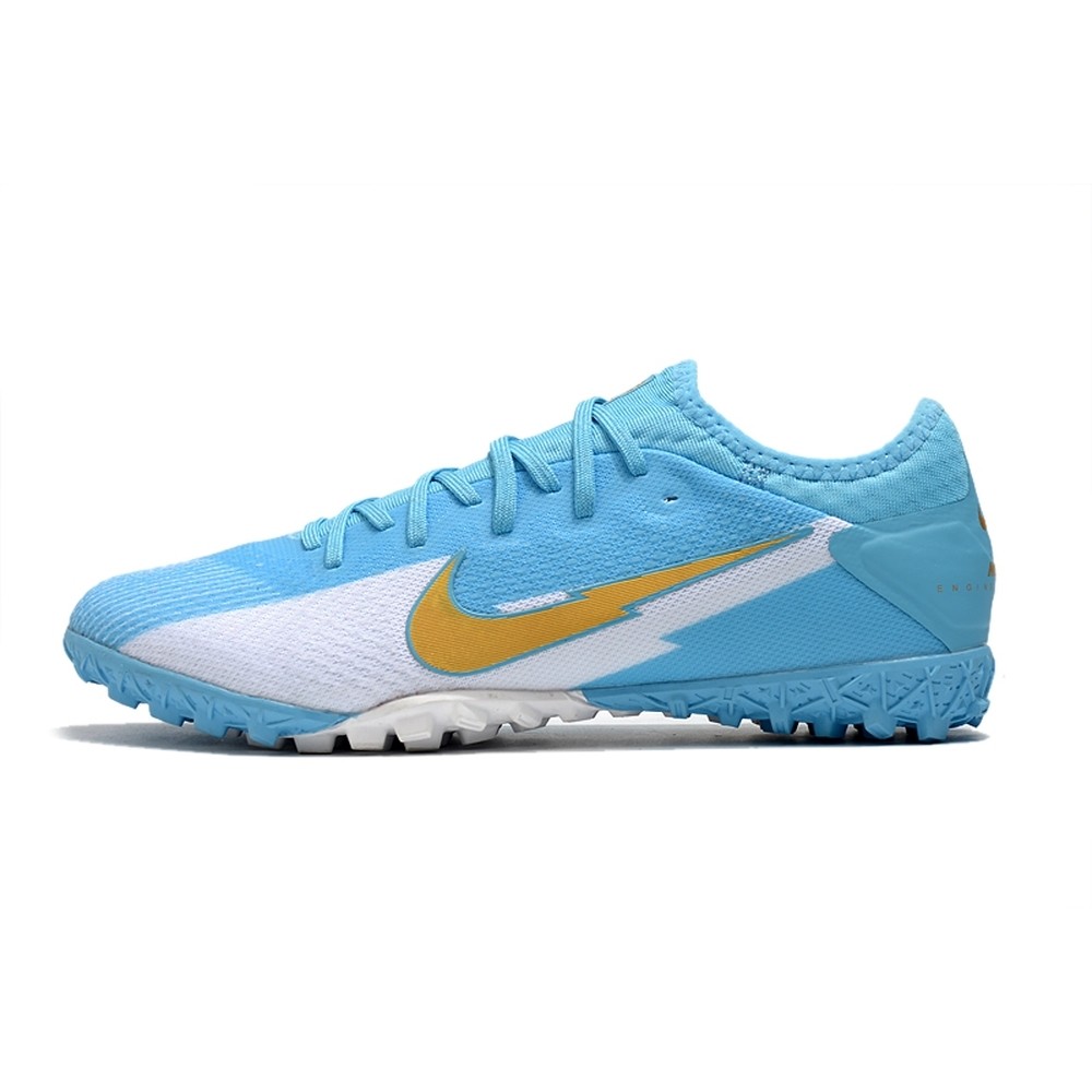 Chuteira Nike Mercurial Vapor 13 Pro Society Azul/Branco