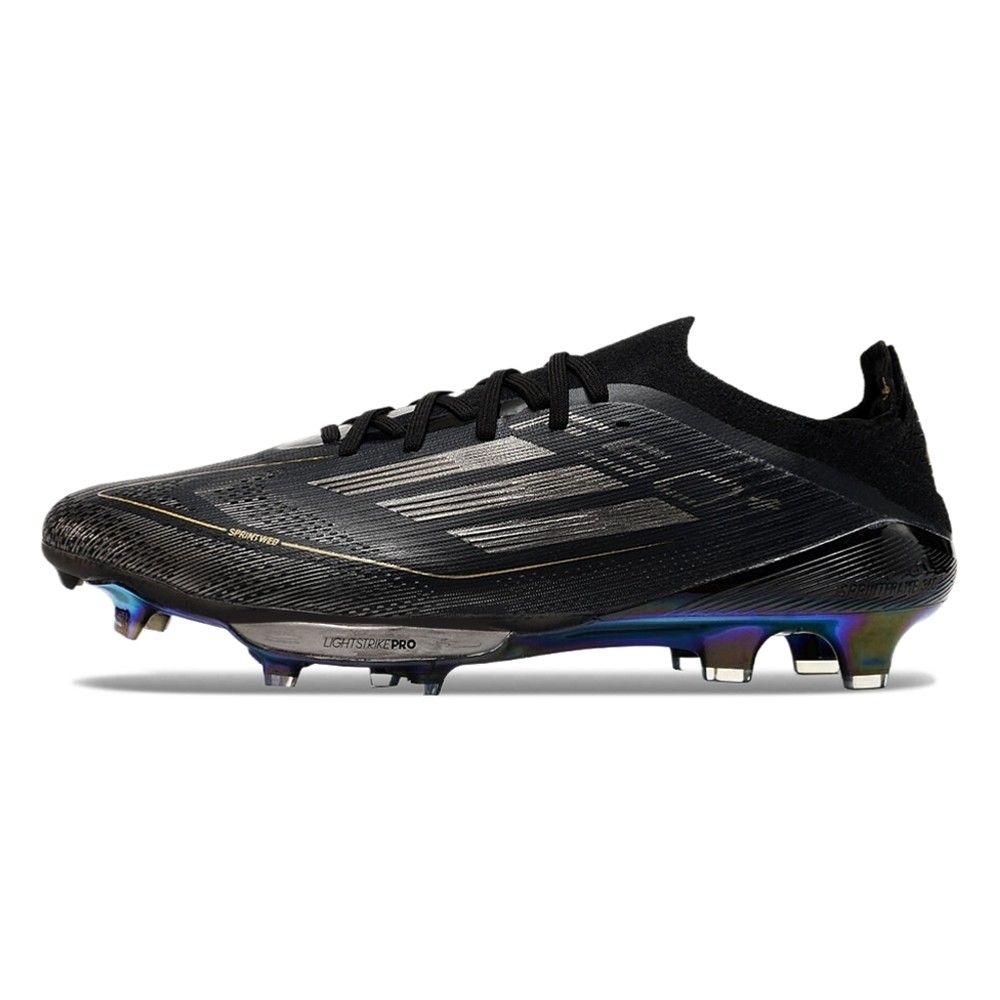 Chuteira de Campo ADIDAS F50+.1 Elite FG Preto/Cinza