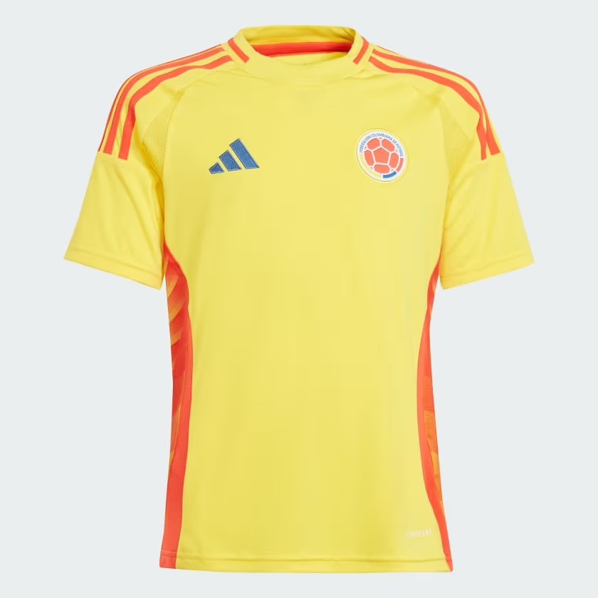 Camisa Colombia I 2024 - Torcedor Masculino - Amarelo