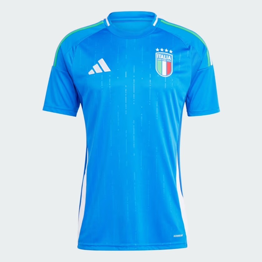 Camisa Italia I 2024 - Torcedor Masculino - Azul