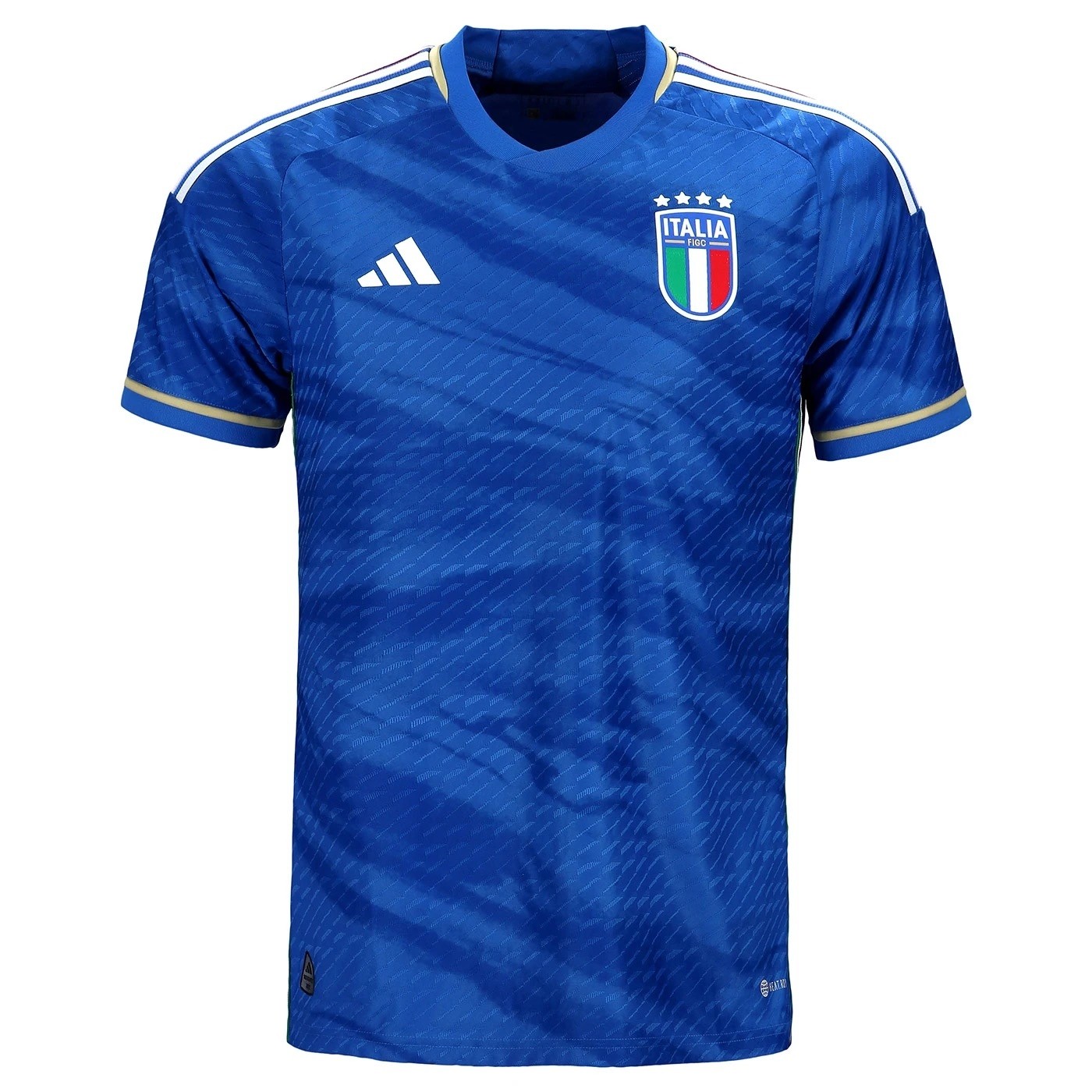 Camisa Italia I 2023 - Jogador Adidas Masculino - Azul