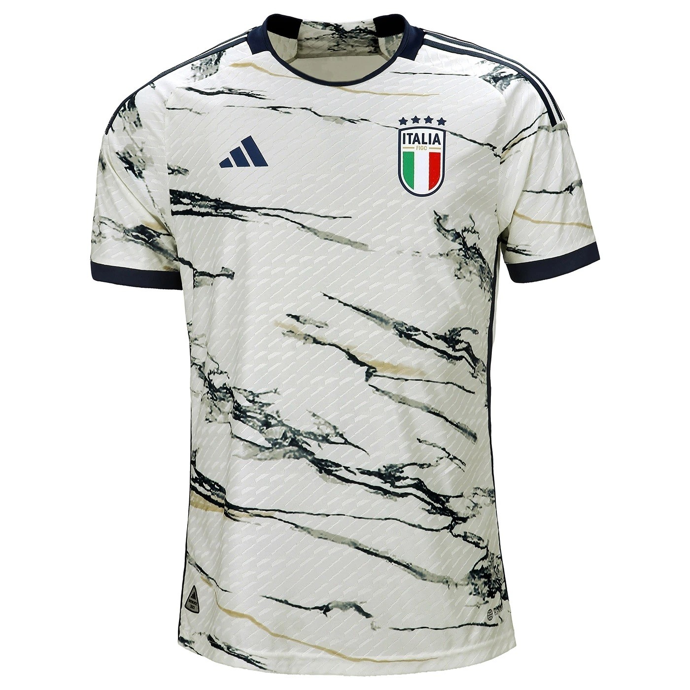 Camisa Italia II 2023 - Jogador Adidas Masculino - Branco