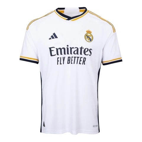 Camisa Real Madrid I 23/34 - Jogador Adidas Masculina - Branco