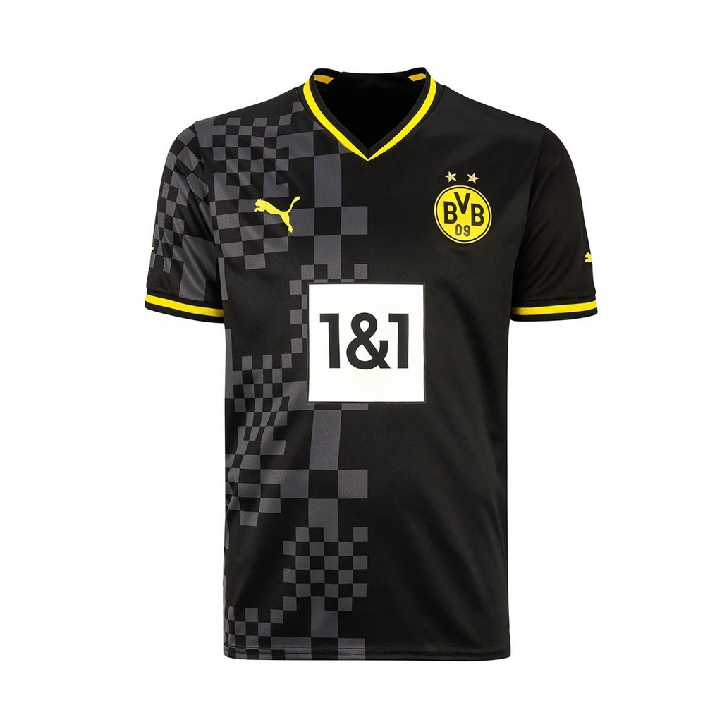 Camisa Borussia Dortmund II 22/23 - Torcedor Puma Masculino - Preto