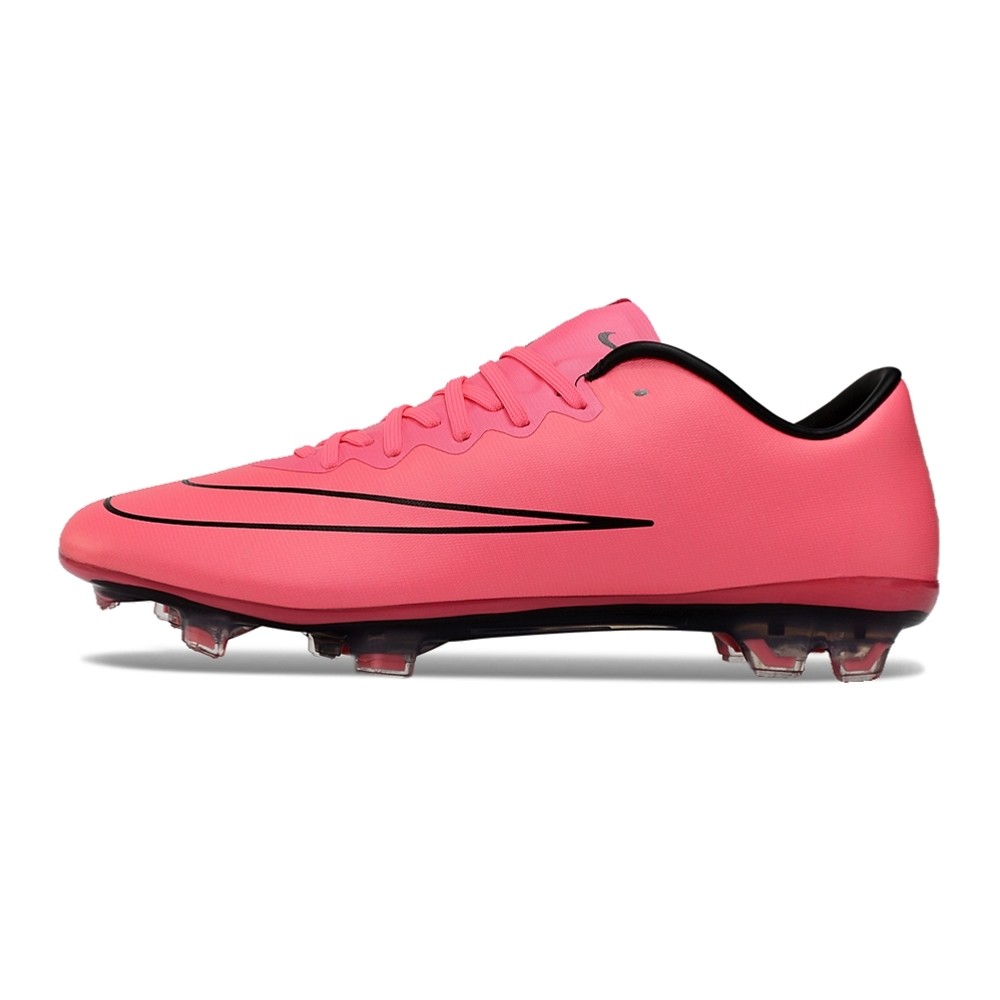 Chuteira de Campo NIKE Mercurial Vapor X FG Rosa/Preto