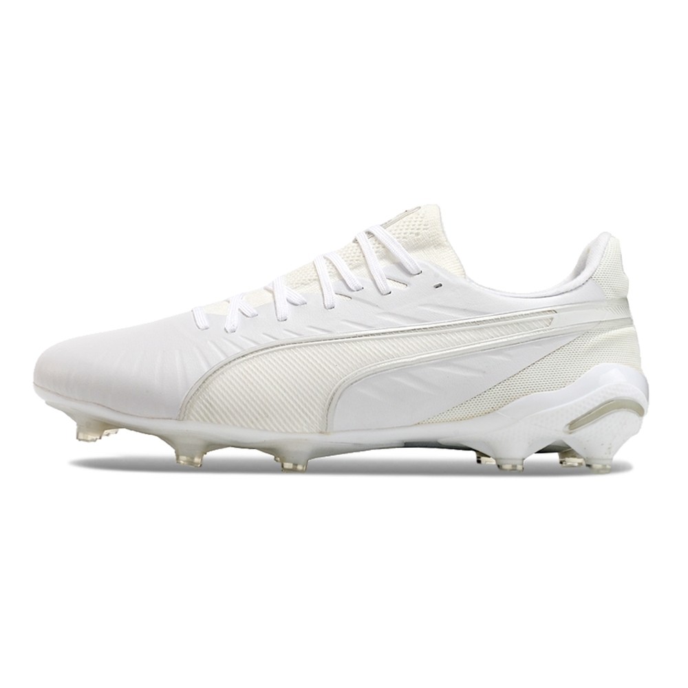 Chuteira de Campo Puma King Ultimate FG Branco