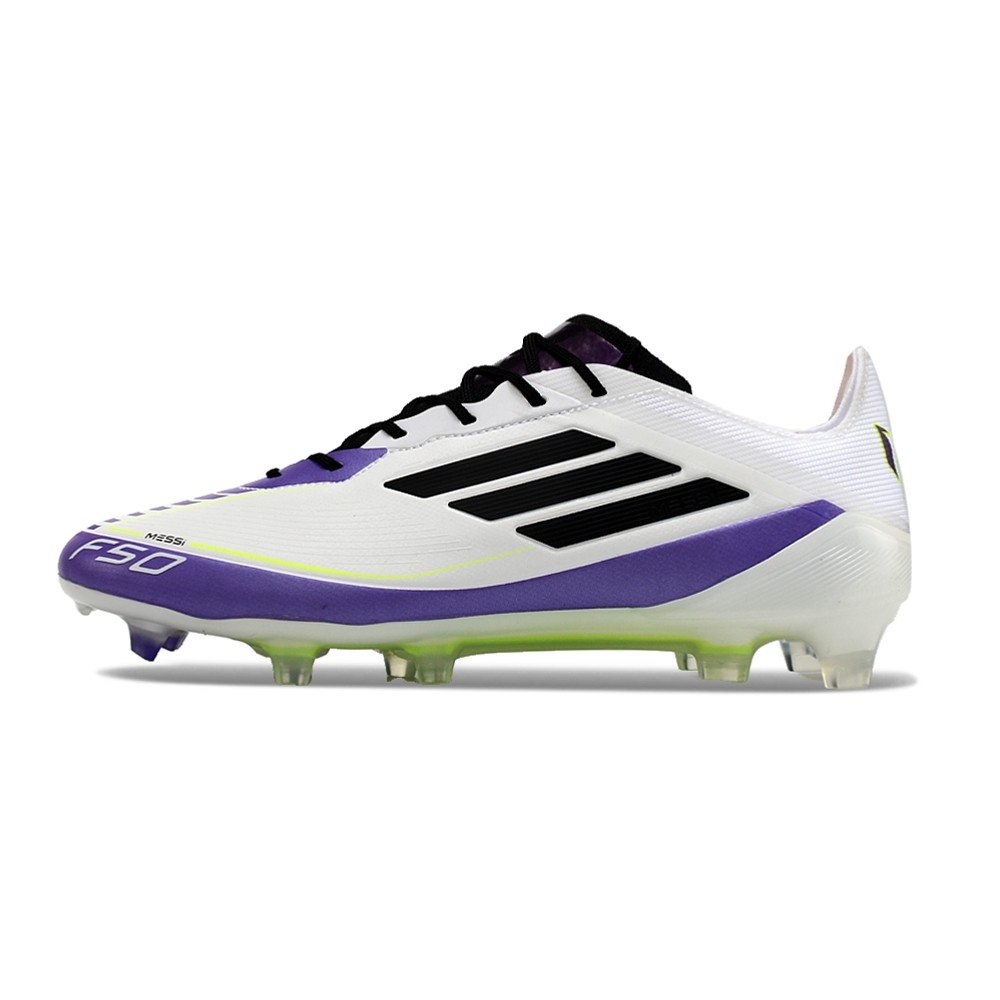 Chuteira de Campo ADIDAS F50 Elite FG Messi Branco/Roxo