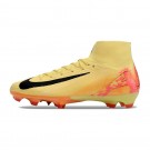 Chuteira de Campo NIKE Air Zoom Superfly 10 Elite FG Mbappe Amarelo/Laranja