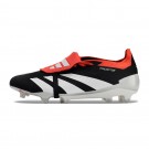 Chuteira de Campo ADIDAS Predator+ Elite FG Preto/Vermelho