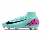 Chuteira de Campo NIKE Air Zoom Superfly 10 Elite FG Verde/Rosa