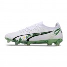 Chuteira de Campo Puma Ultra Ultimate FG Branco/Verde