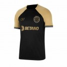 Camisa Sporting Lisboa I 23/24 - Torcedor CR7 Nike Masculino - Preto/Dourado