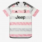 Camisa Juventus II 23/24 - Torcedor Adidas Masculino - Branco/Rosa