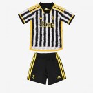 Camisa e Shorts Juventus I 23/24 - Torcedor Adidas Infantil - Preto/Branco