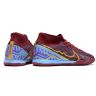 Chuteira Futsal NIKE Air Zoom Mercurial Superfly 9 Academy Mbappe Vinho