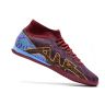 Chuteira Futsal NIKE Air Zoom Mercurial Superfly 9 Academy Mbappe Vinho