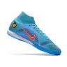 Chuteira Futsal Nike Mercurial Superfly 8 Elite Blue Print