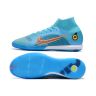 Chuteira Futsal Nike Mercurial Superfly 8 Elite Blue Print