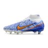 Chuteira Campo NIKE Air Zoom Mercurial Superfly 9 Elite SG Anti-Clog Azul CR7