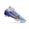 Chuteira Campo NIKE Air Zoom Mercurial Superfly 9 Elite SG Anti-Clog Azul CR7