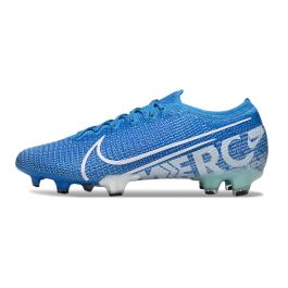 Chuteira de Campo NIKE Mercurial Vapor 13 Elite FG Azul/Branco