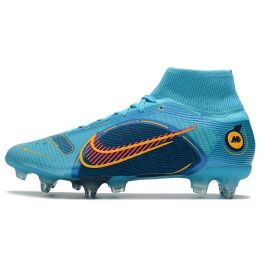 Chuteira Campo NIKE Mercurial Superfly 8 SG Elite Blue Print