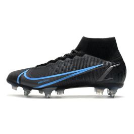 Chuteira Campo NIKE Mercurial Superfly 8 SG Elite Black Pack