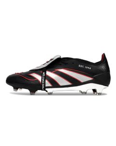 Chuteira Campo ADIDAS Predator Elite Tongue 25 FG Obsidian Strike