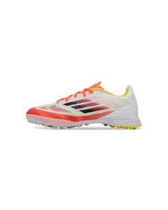 Chuteira ADIDAS F50 Pro Society Branco/Laranja