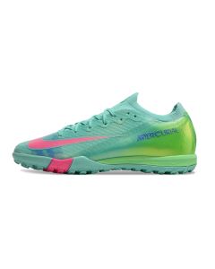 Chuteira Nike Air Zoom Mercurial Vapor 16 Pro Society Cosmic Speed 2 Verde/Azul