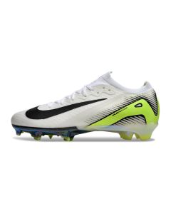 Chuteira de Campo NIKE Air Zoom Mercurial Vapor 16 Elite FG Cinza/Verde/Preto